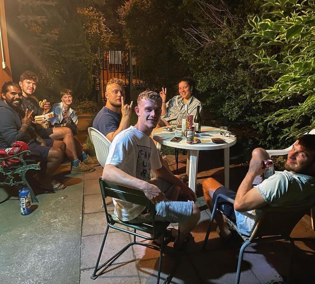 Budapest Garden Hostel ภายนอก รูปภาพ