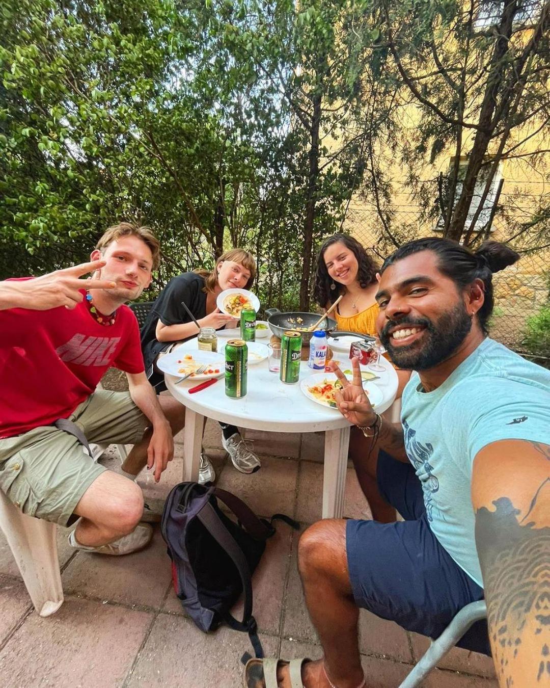 Budapest Garden Hostel ภายนอก รูปภาพ